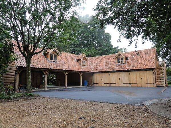 New Build Oak Frame House Essex a